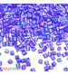 Beads 2mm - Glass Hexagonal - Violet AB